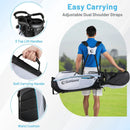 Men's Complete Golf Clubs and Bag Set-White by LJGDeals