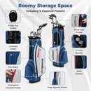 Mens LeftHanded Complete Golf Clubs and Bag Set Portable Lightweight Golf Stand Bag by LJGDeals