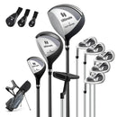 Mens LeftHanded Complete Golf Clubs and Bag Set Portable Lightweight Golf Stand Bag by LJGDeals