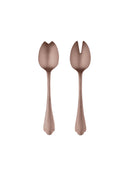 Mepra Vintage Bronze Pewter Salad Serving Set by Weston Table