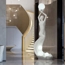 Mermaid Art Sculpture Floor Lamp