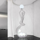 Mermaid Art Sculpture Floor Lamp