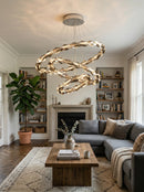 Merrill Round Crystal Chandelier