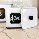 Customizable Metal Kitchen Canisters, Set of Three by Decor Steals