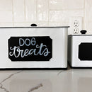 Customizable Metal Kitchen Canisters, Set of Three by Decor Steals