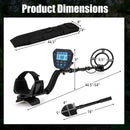 Metal Detector with Backlit LCD Display and Advanced DSP Chip by LJGDeals