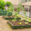 4 Pack 71 x 20 Inches Metal Garden Trellis for Climbing Plants-White by LJGDeals