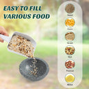 Metal Hanging Bird Feeder and Bath with Weatherproof Dome by LJGDeals