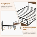 Twin/Full/Queen Size Bed Frame with Industrial Headboard by LJGDeals