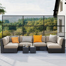 Set of 2 Metal Privacy Screen with Expansion Bolts by LJGDeals