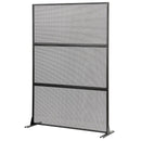 Metal Privacy Screen with Expansion Bolts and Connection Screws-Black by LJGDeals