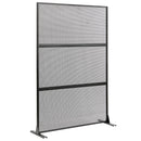 Metal Privacy Screen with Expansion Bolts and Connection Screws-Black by LJGDeals