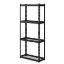 4-Tier Metal Shelving Unit with Anti-slip Foot Pad and Anti-tipping Device by LJGDeals