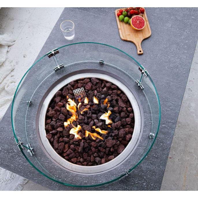 Elementi Metropolis Fire Pit Table - Light Gray, photo 17 of 20