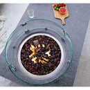 Elementi Metropolis Fire Pit Table - Light Gray