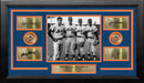 New York Mets 1969 Pitchers 8x10 Framed Photo with Engraved Autographs - Seaver Koosman Gentry Ryan by Dynasty Sports & Framing