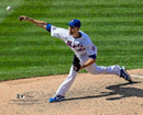 Jacob deGrom in Action New York Mets 8" x 10" Baseball Photo by Dynasty Sports & Framing
