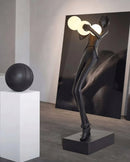 Michael Character Sculpture Floor Lamp