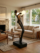 Michael Character Sculpture Floor Lamp