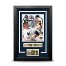 Mickey Mantle Stat Collage New York Yankees 8" x 10" Framed Baseball Photo with Engraved Autograph by Dynasty Sports & Framing