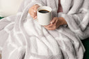 Cozy Stretch Throw Blanket