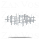 Mid Century Metal Wall Decor