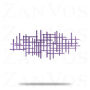 Mid Century Metal Wall Decor