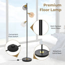 Mid Century Floor Lamp with 3 Glass Globe Lampshades and Weighted Base by LJGDeals