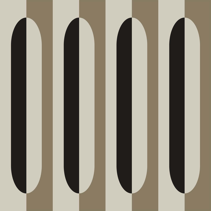 Mid Century Modern Geometric Wallpaper