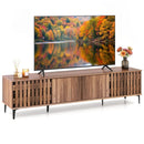 Mid Century Modern Entertainment Center with 4 Storage Cabinets for Living Room by DirectDeals