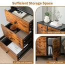 Mid-Century Wood Storage Cabinet with Door and 3 Drawers by LJGDeals