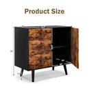 Mid-Century Wood Storage Cabinet with Door and 3 Drawers by LJGDeals