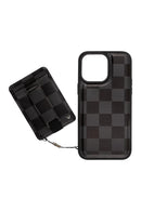 Midnight Check Magnetic Case and Wallet