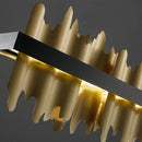 Midnight Shadow Linear Chandelier