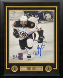 Milan Lucic Stanley Cup Goal Celebration Boston Bruins Autographed 16" x 20" Framed Hockey Photo by Dynasty Sports & Framing