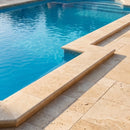 Miletos Ivory Travertine Tumbled Pool Coping