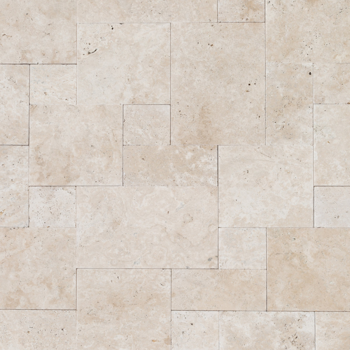 Travertine Miletos Ivory Tumbled Pavers, photo 5 of 11
