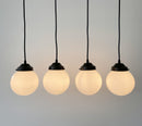 MODERN CONTEMPORARY Glass Dining Room Chandelier PENDANT Light
