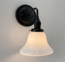 Antique 1930's Milk Glass Wall SCONCE Lighting