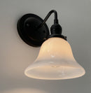 Antique 1930's Milk Glass Wall SCONCE Lighting
