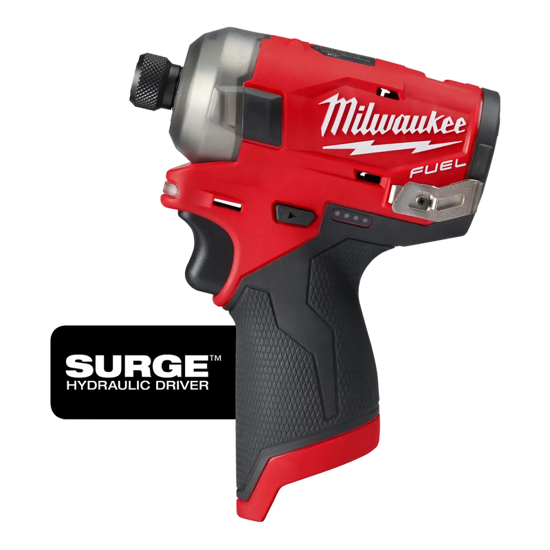 Milwaukee 2551-20 M12 FUEL™ SURGE™ 1/4" Hex Hydraulic Driver Bare Tool