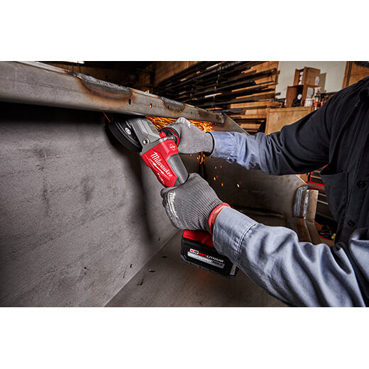 Milwaukee 2886-20 M18 FUEL™ 5" Flathead Braking Grinder, Paddle Switch No-Lock (Tool Only)