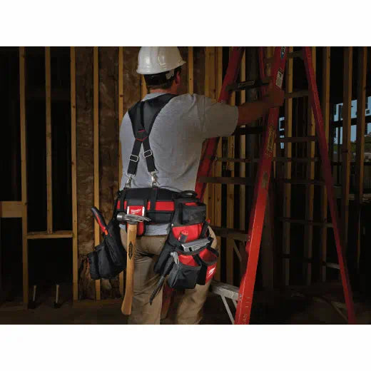 Milwaukee 48-22-8120 Contractor Work Belt with Suspension Rig