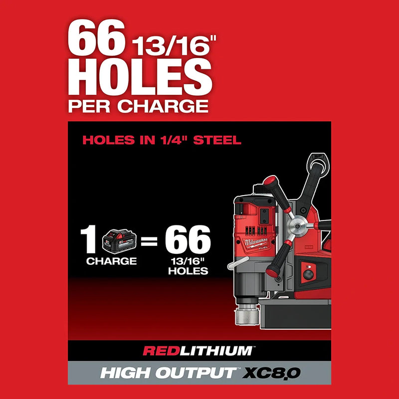 Milwaukee 2788-22HD M18 FUEL™ 1-1/2" Lineman Magnetic Drill High Demand™ Kit