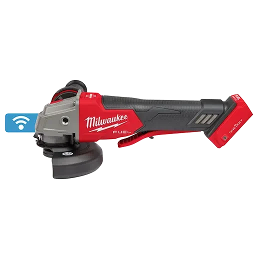 Milwaukee 2882-20 M18 FUEL™ 4-1/2" / 5" Braking Grinder w/ ONE-KEY™ Paddle Switch, No Lock (Tool Only)