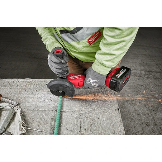 Milwaukee 2882-20 M18 FUEL™ 4-1/2" / 5" Braking Grinder w/ ONE-KEY™ Paddle Switch, No Lock (Tool Only)