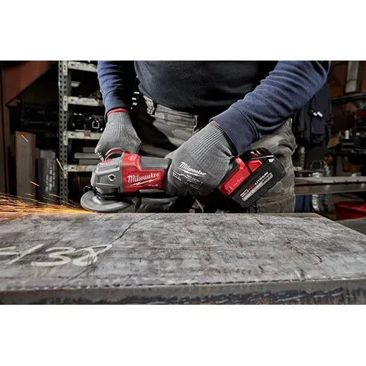 Milwaukee 2882-20 M18 FUEL™ 4-1/2" / 5" Braking Grinder w/ ONE-KEY™ Paddle Switch, No Lock (Tool Only)