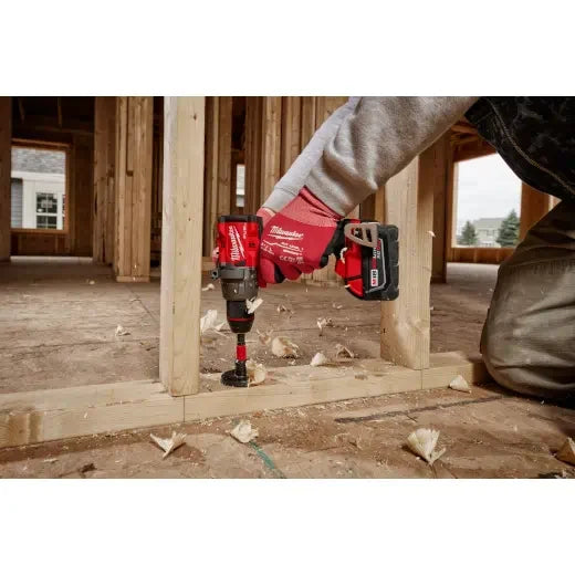 Milwaukee 3697-22 M18 FUEL™ 2-Tool Combo Kit - Hammer Drill and Impact Driver With 2 Batteries and Charger