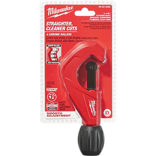 Milwaukee 48-22-4252 1-1/2" Constant Swing Copper Tubing Cutter