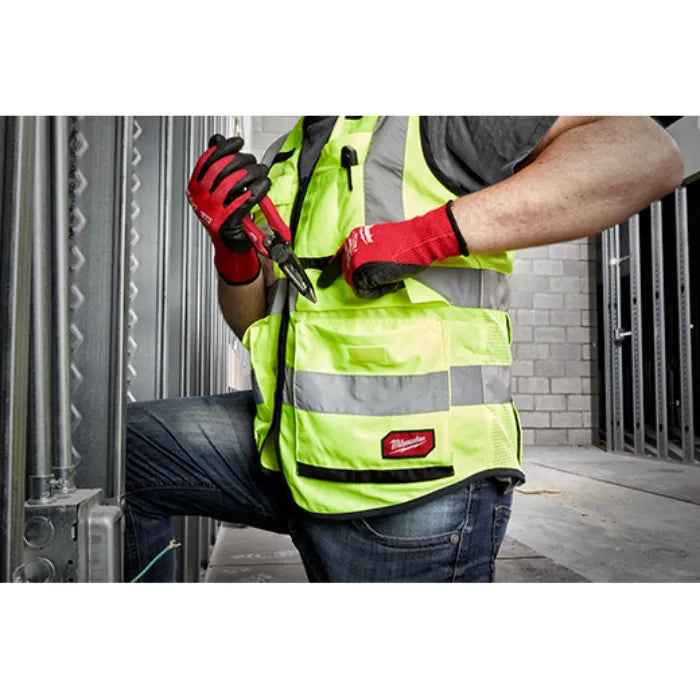 Milwaukee Class 2 High Visibility Yellow Performance Safety Vest